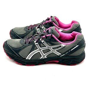 Asics GLS Gray Pink Black Athletic Cross Training Sneakers Women's Size 9